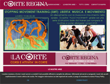 Tablet Screenshot of corteregina.com
